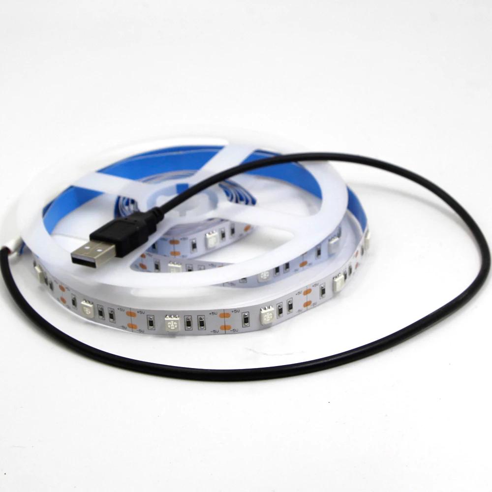 USB 5V UV LED Ʈ  5050, SMD 30LEDs/m, 395-405nm ڿܼ  LED ̿ , DJ  ÷ú  , 1m 2m